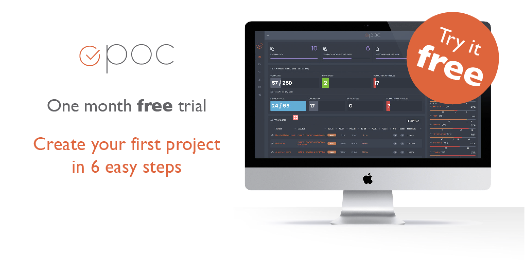 One month's FREE trial for every new user
